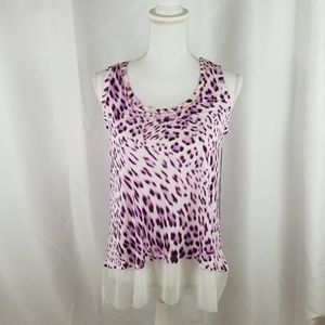 🍁Jennifer Lopez NWT Tank Top semi sheer